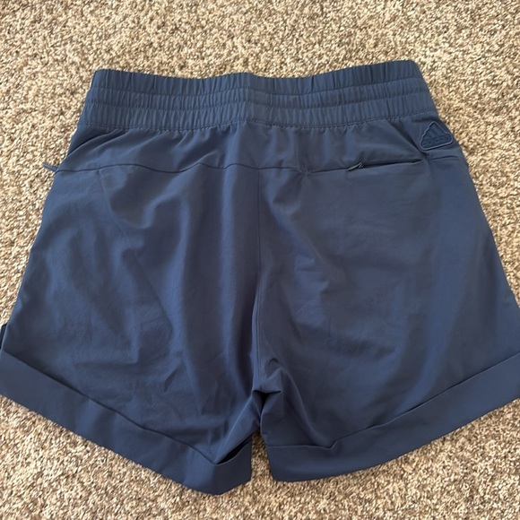 Adidas Navy Blue Women's Shorts - Picture 3 of 5